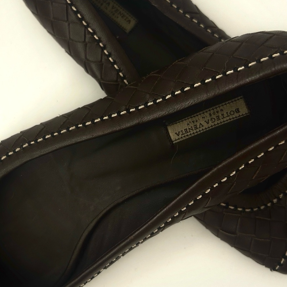 Vintage Bottega Veneta peep toe - Picture 4 of 7